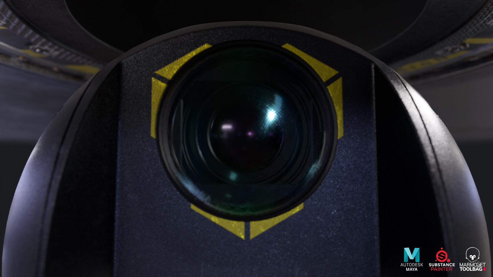 Camera Lens - Upper (Render)