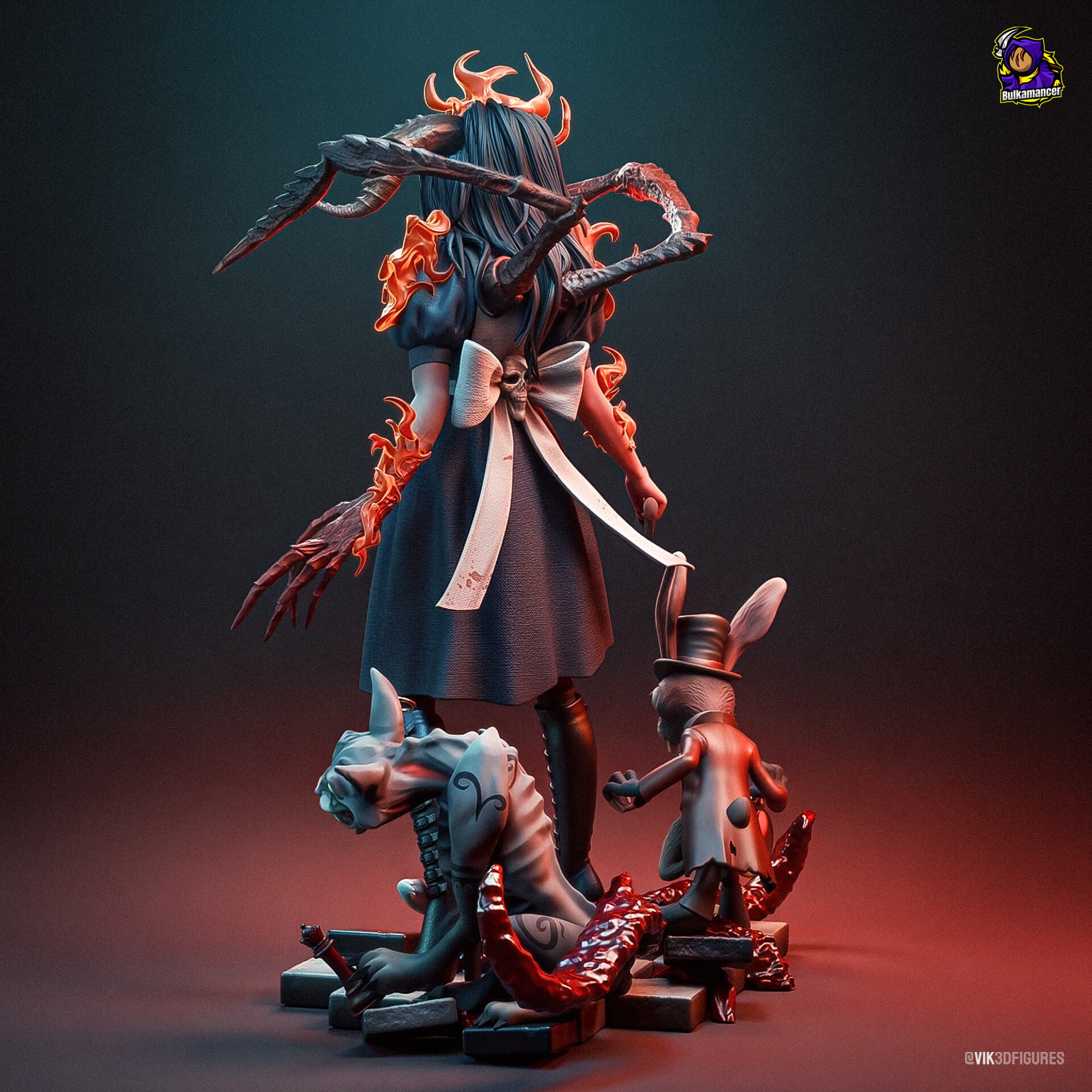 Bulkamancer Sculpts - American McGee's Alice Fanart
