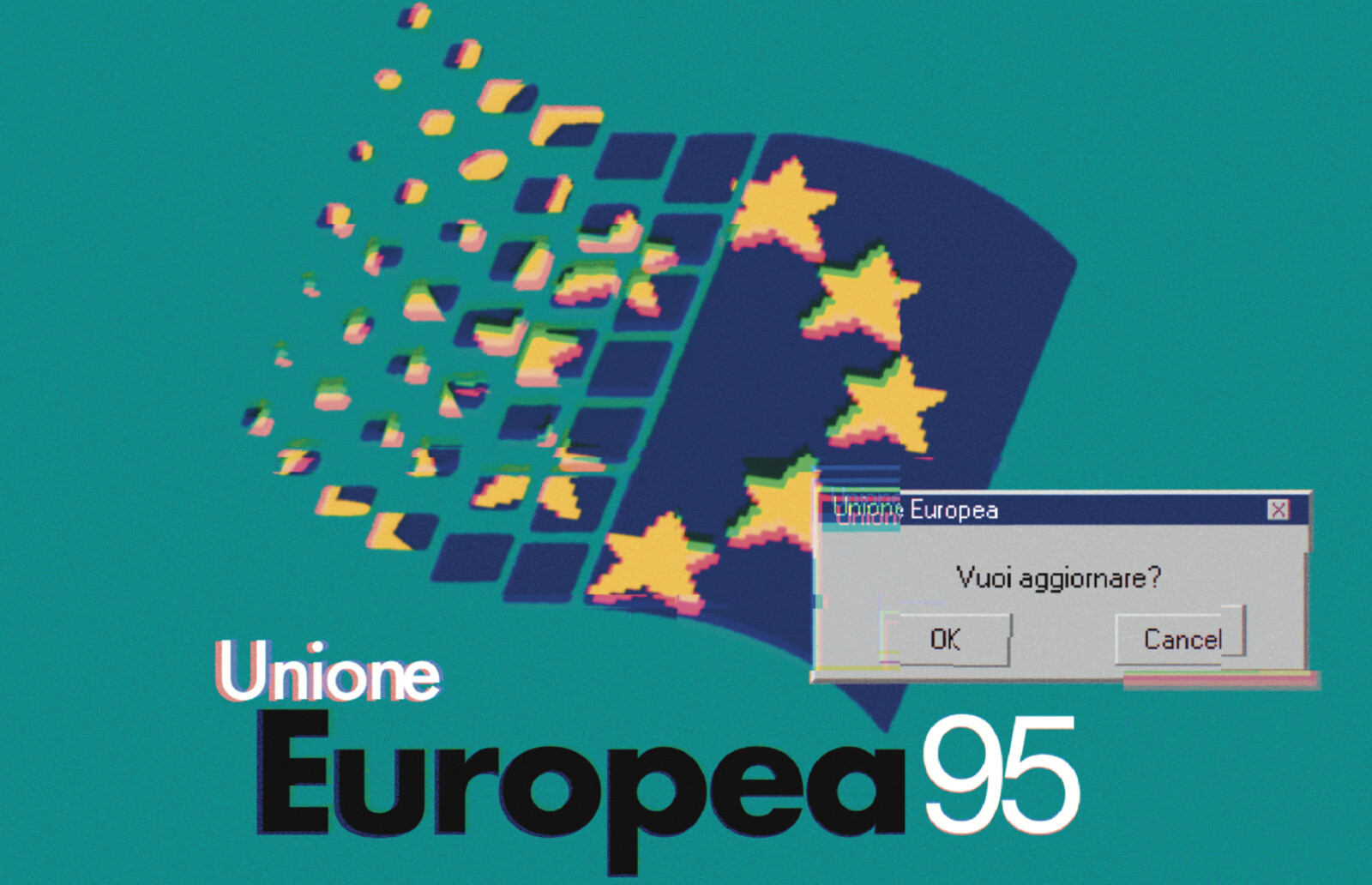 Updating Europe  Illustration for Il Fatto Quotidiano