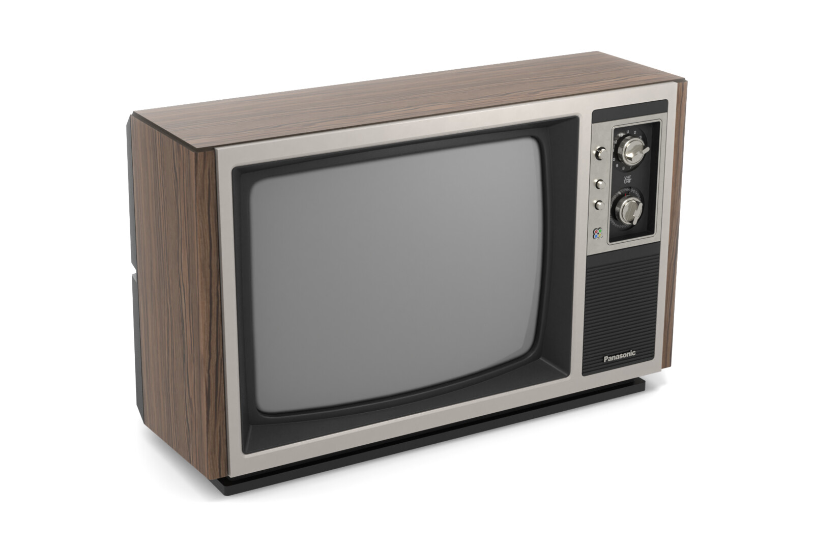 Vintage Panasonic color TV