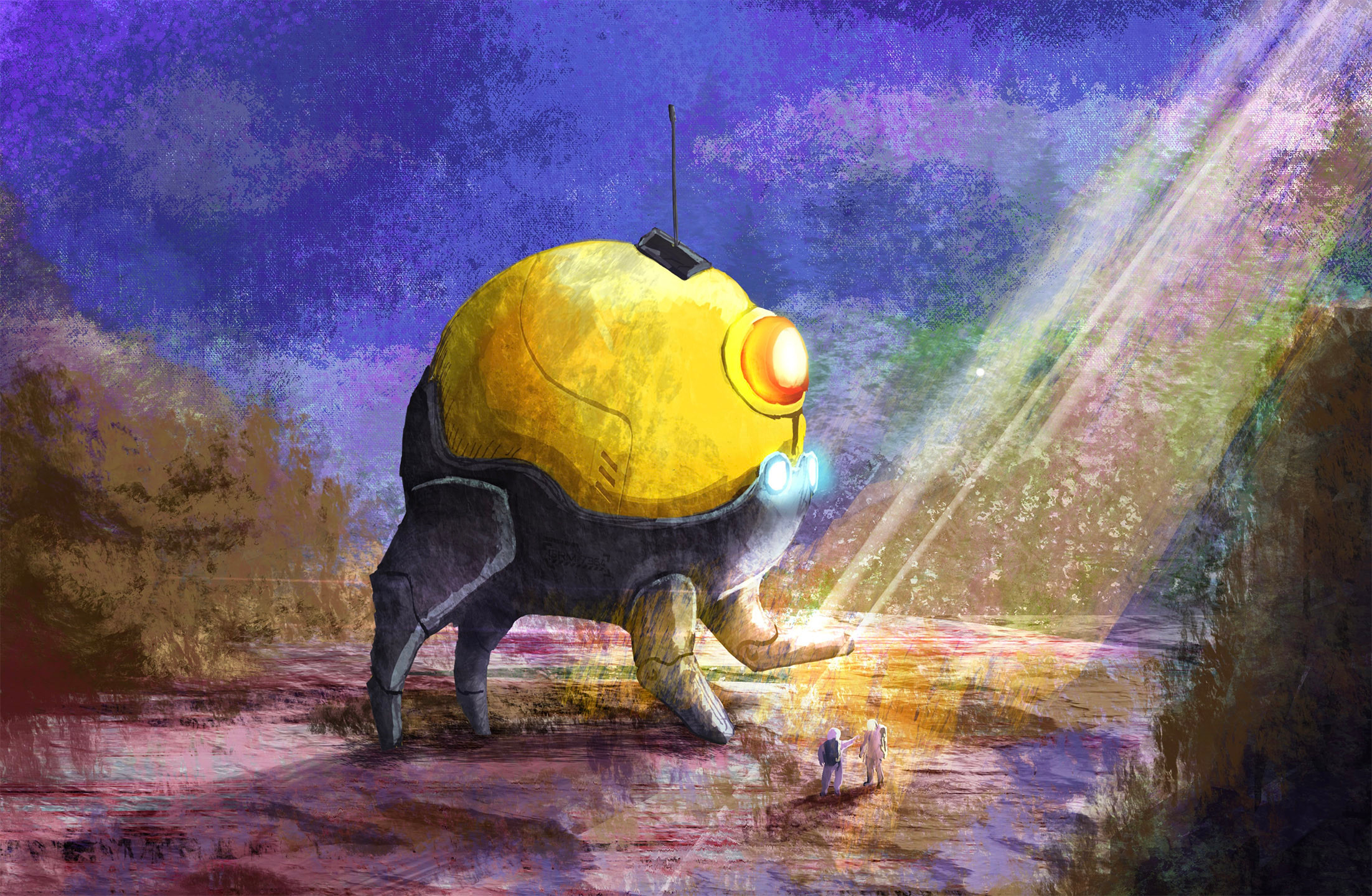 A practice to keep developing my  digital paint skills.