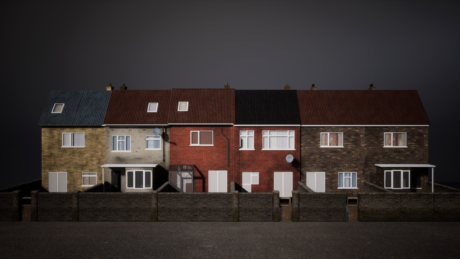 Back of houses