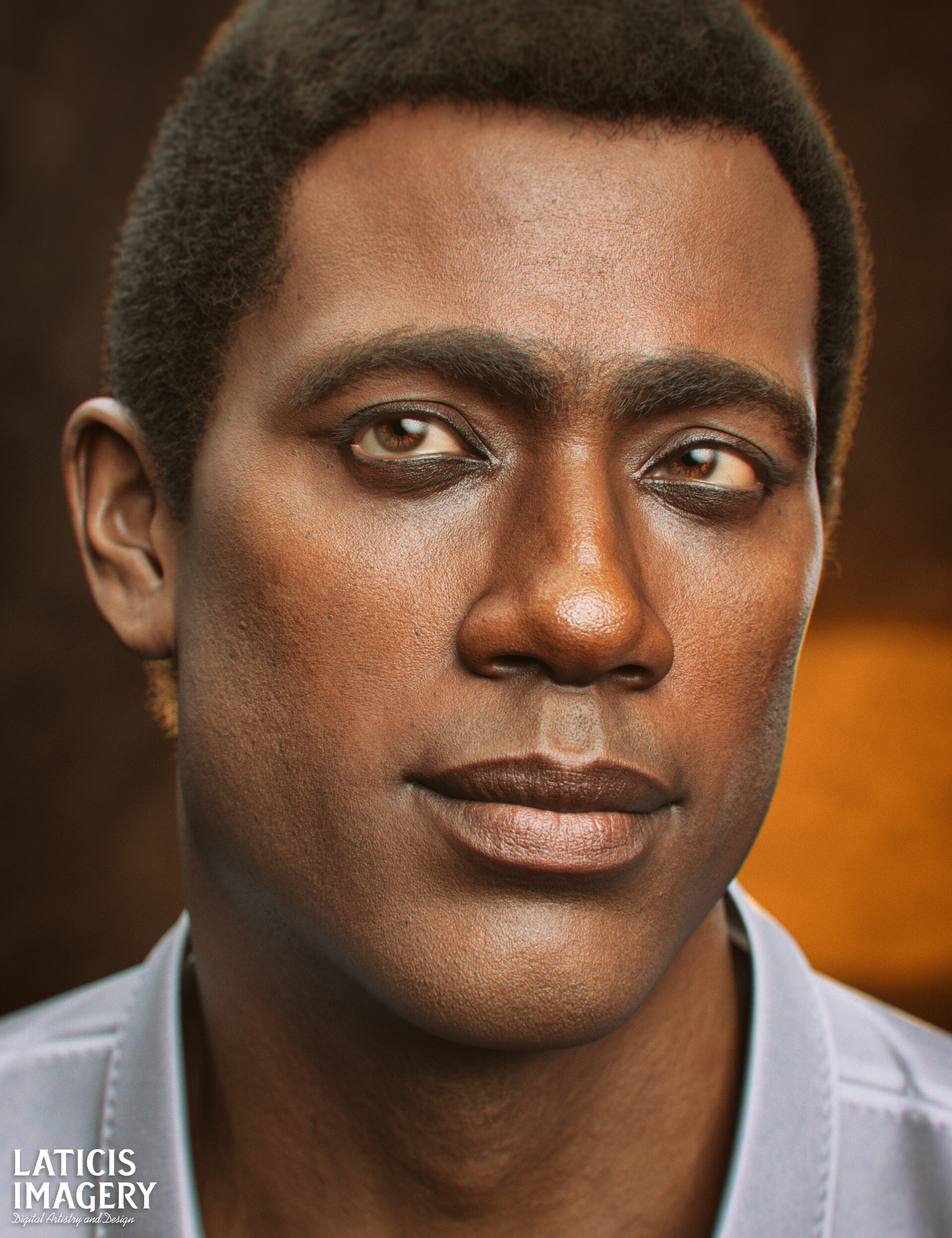 ArtStation - LI Renders - LI Flexi-Brows on Lawrence