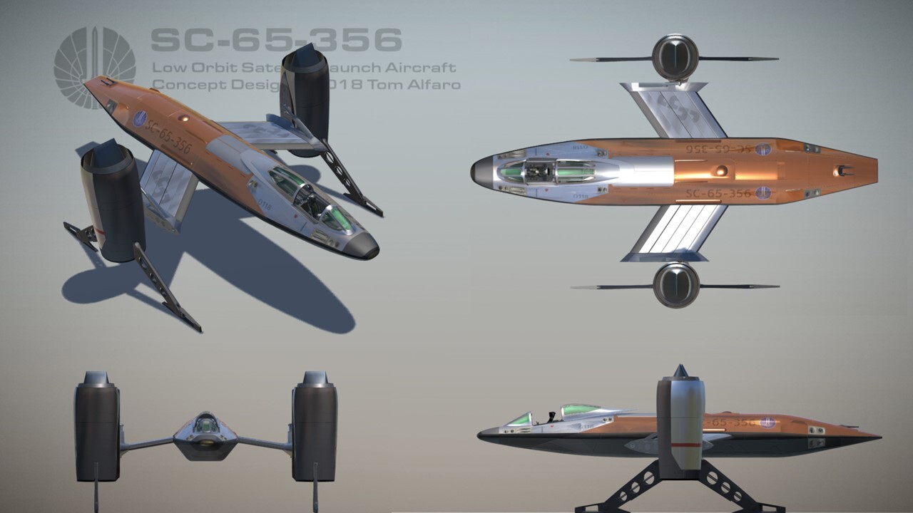 PAN SPATIAL Aerospace Concept Design - 2018 SC-65-356