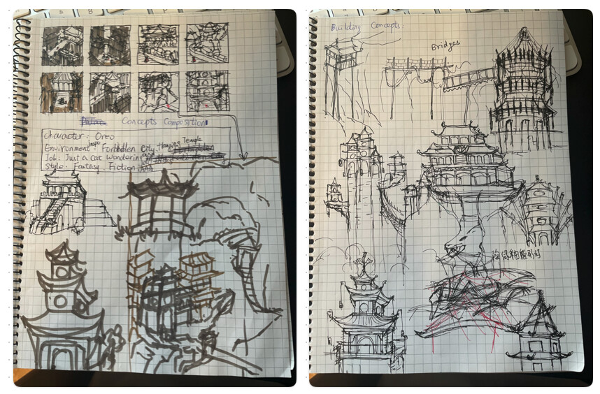 Initial Sketches