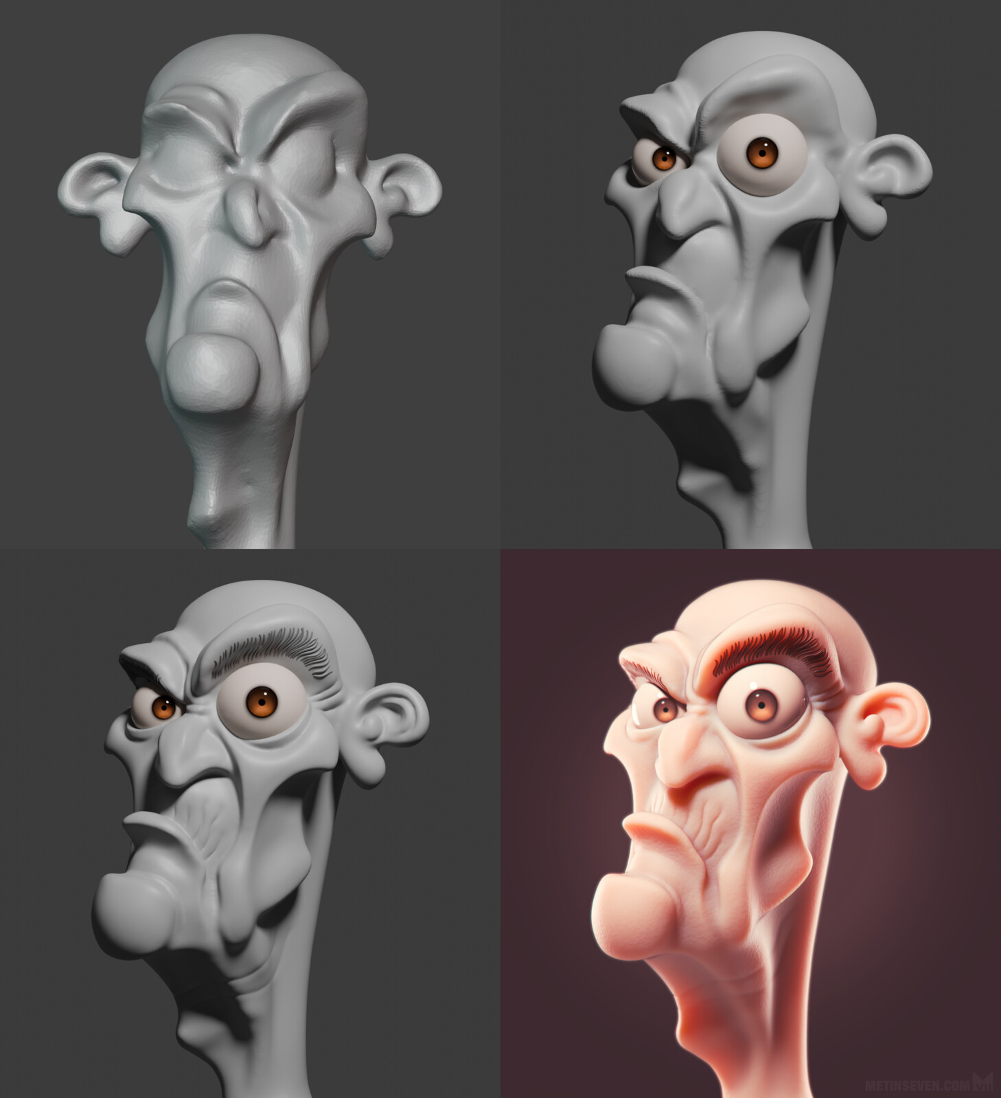 Angry geezer | Concept: Kevin Keele