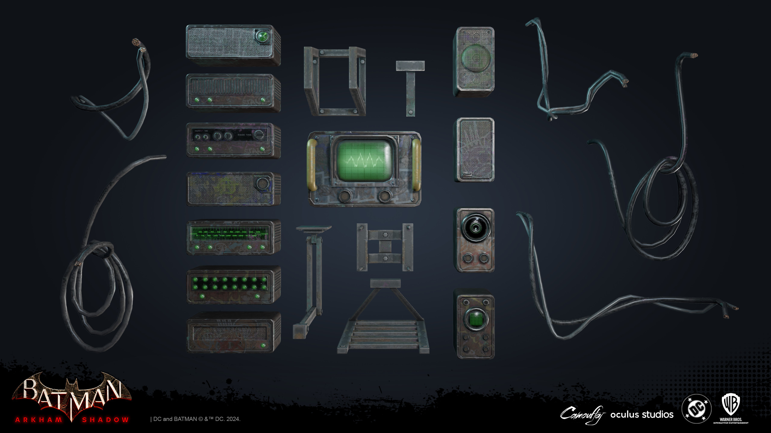 Rat Radio - Modular kit pieces