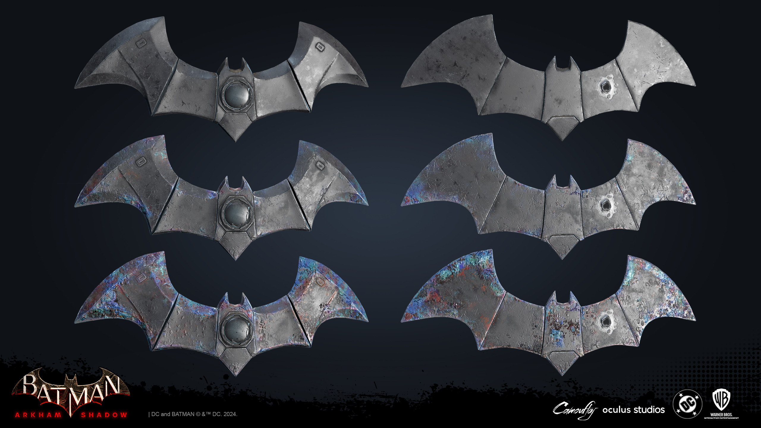 Batarang Damage Progression 