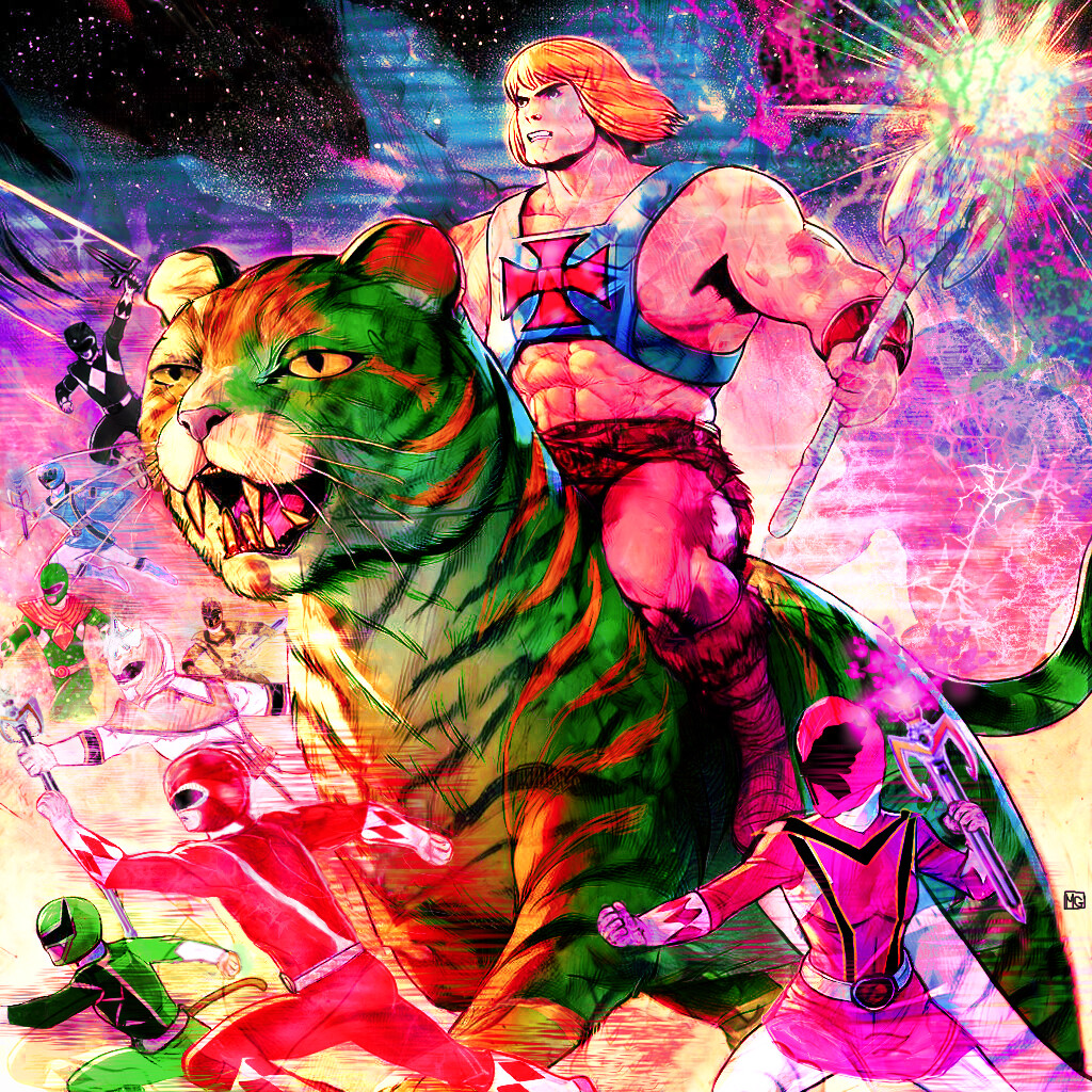 Power Rangers/He-Man - Masters of The Universe Crossover