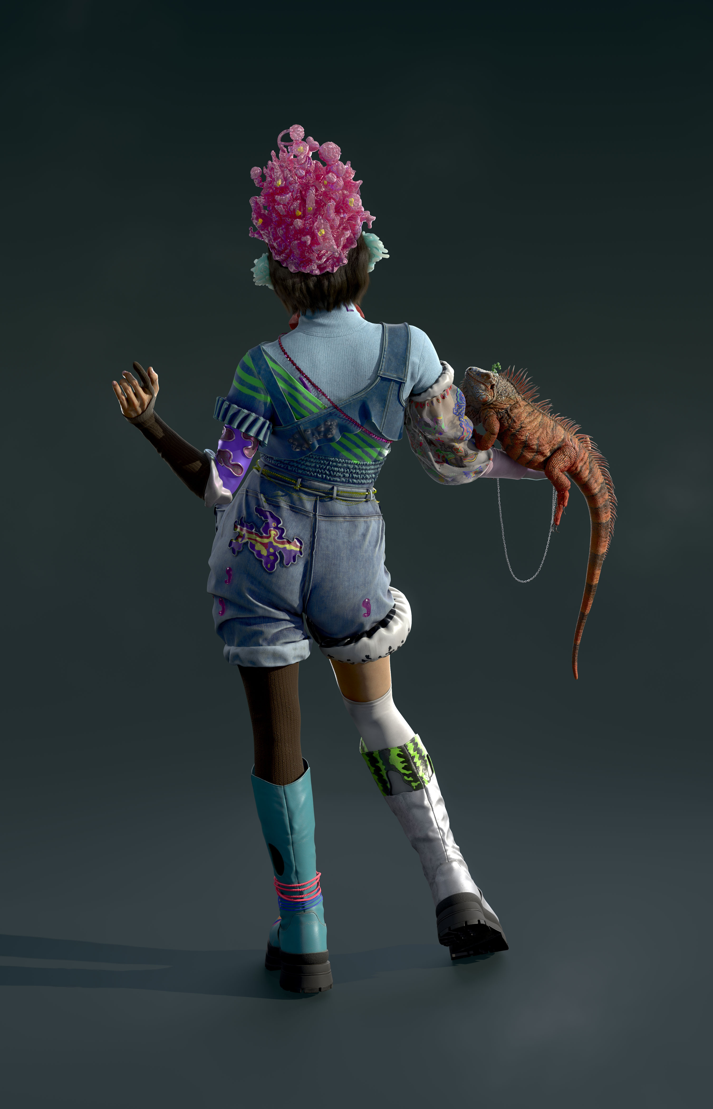 Original Character, Roro Son : Back