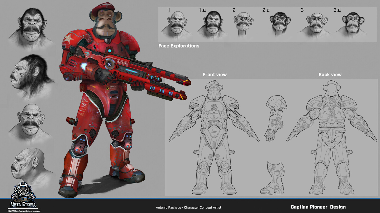 Character design - Captain