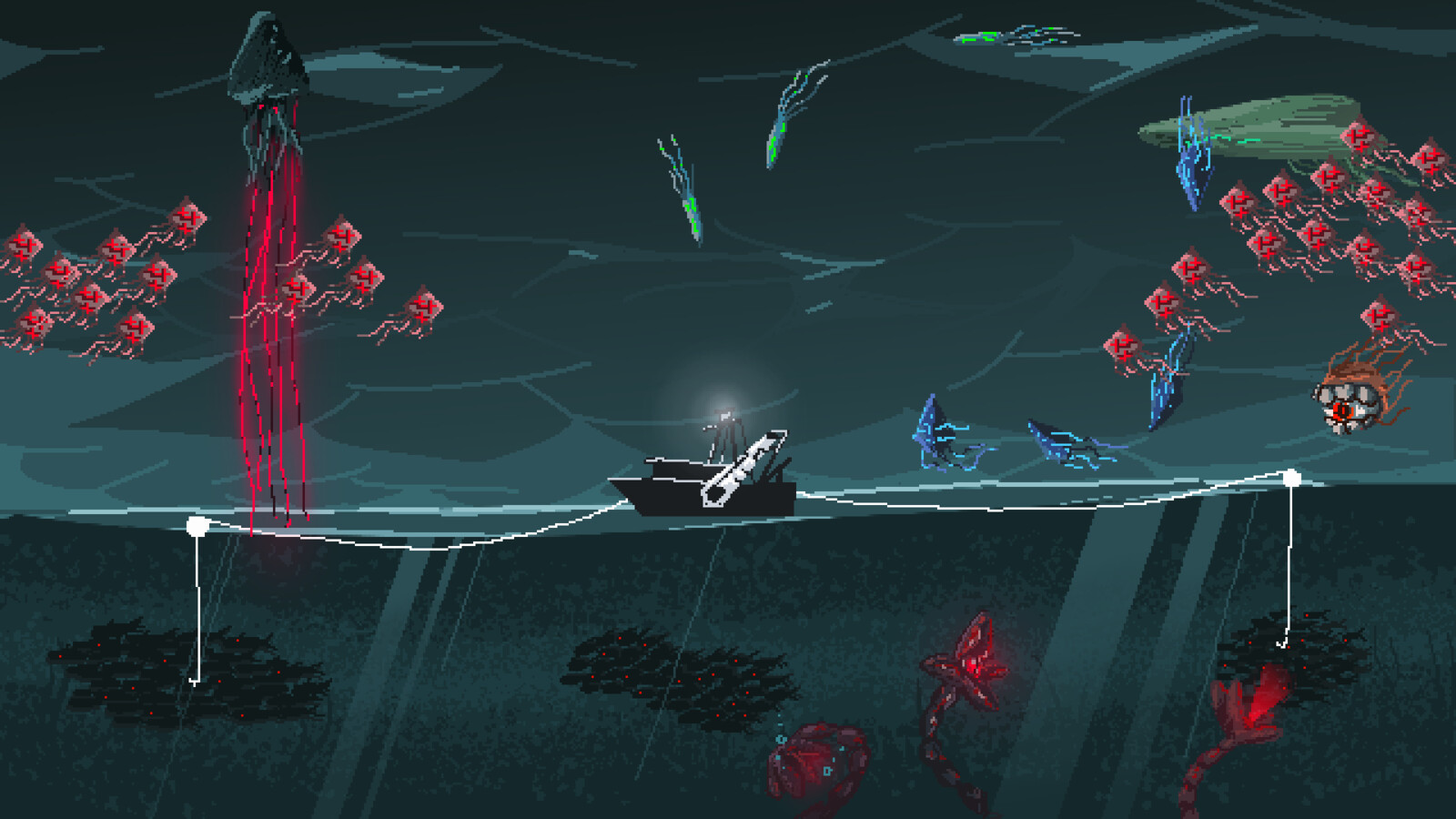 Eldritch theme, Pixel style - higher resolution