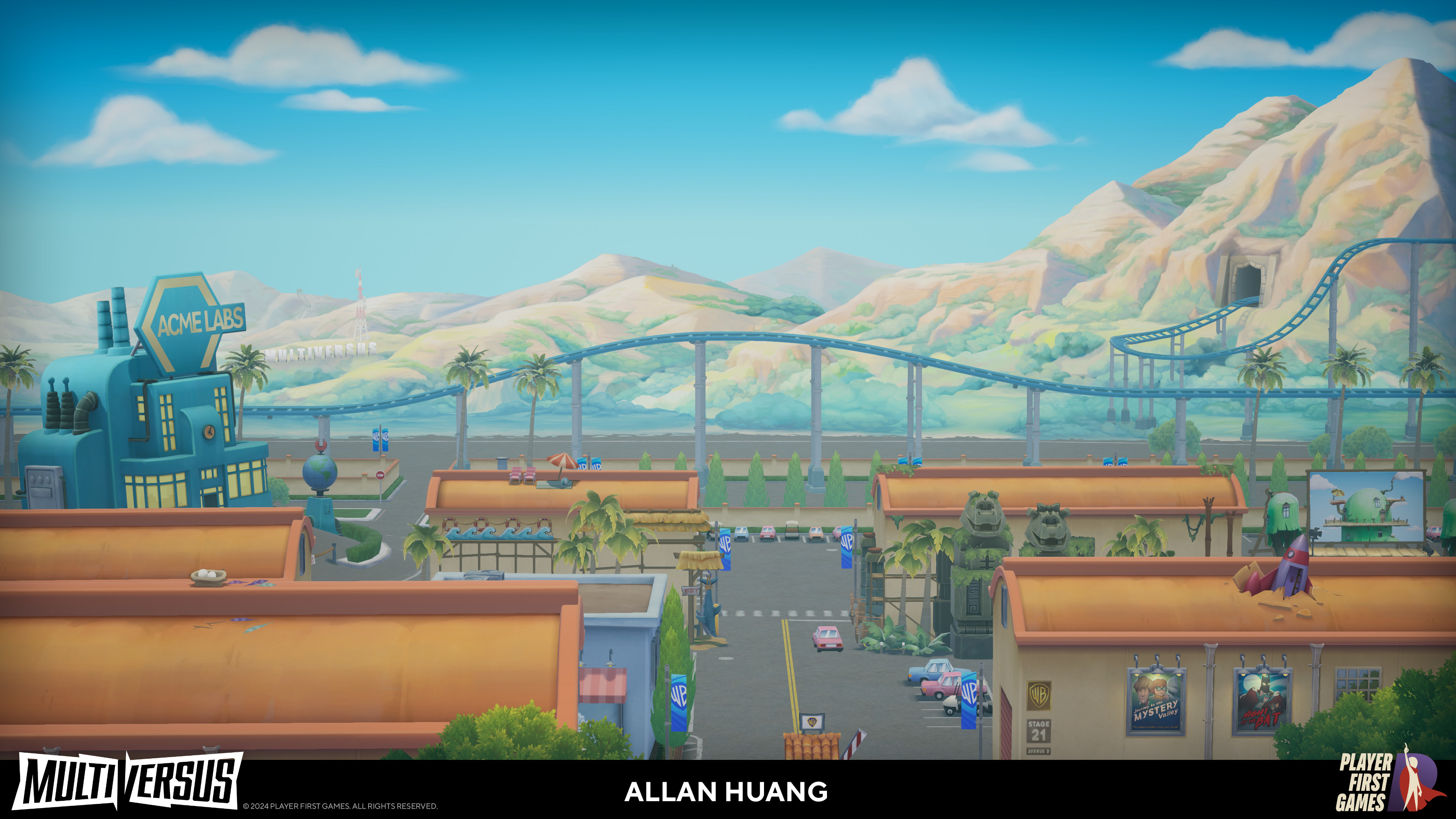Background without the tower