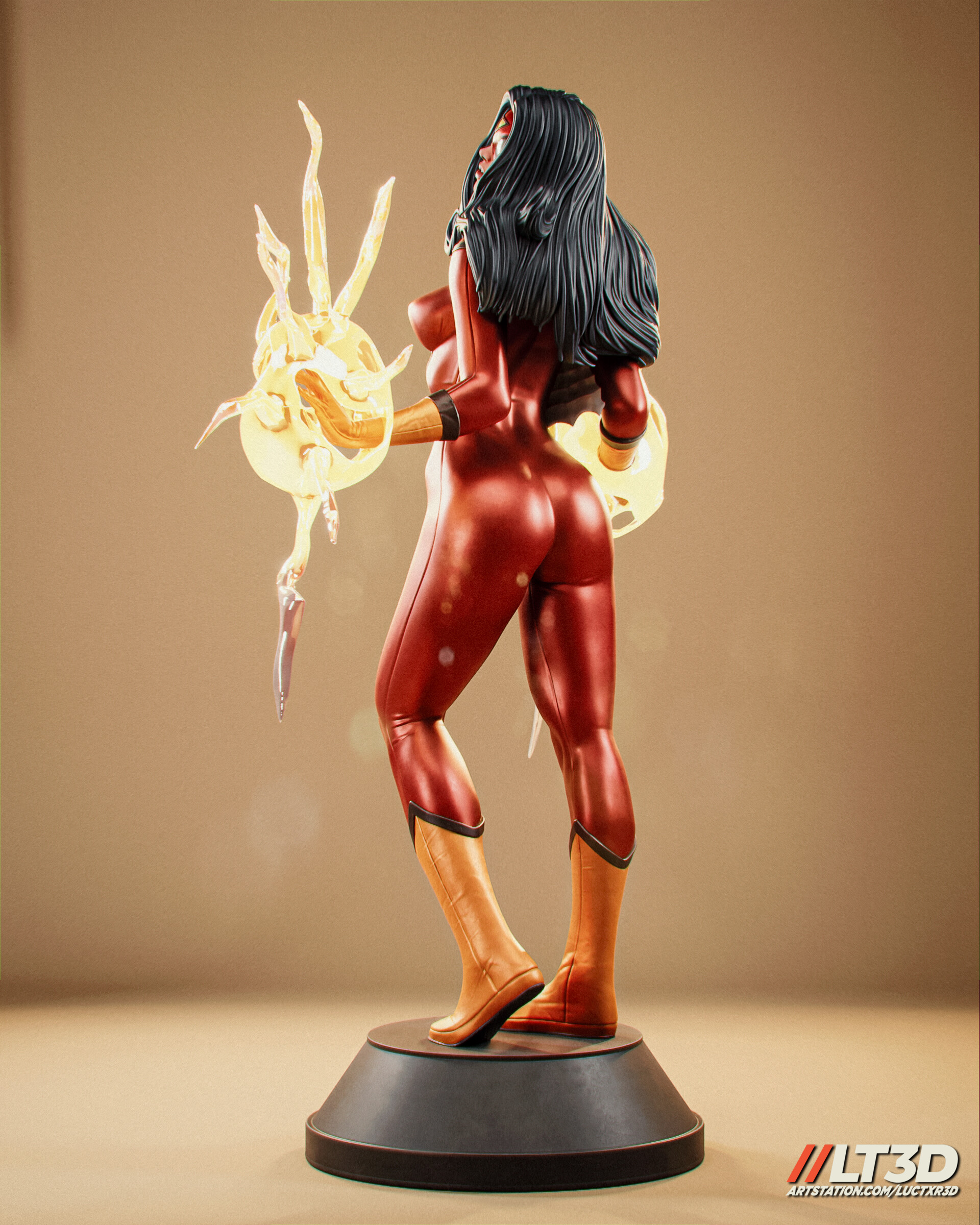 ArtStation - Spider Woman - FanArt Statue