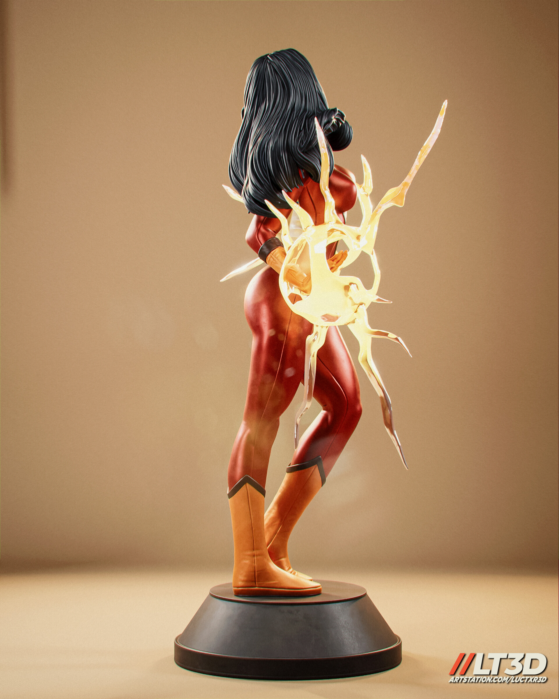 ArtStation - Spider Woman - FanArt Statue