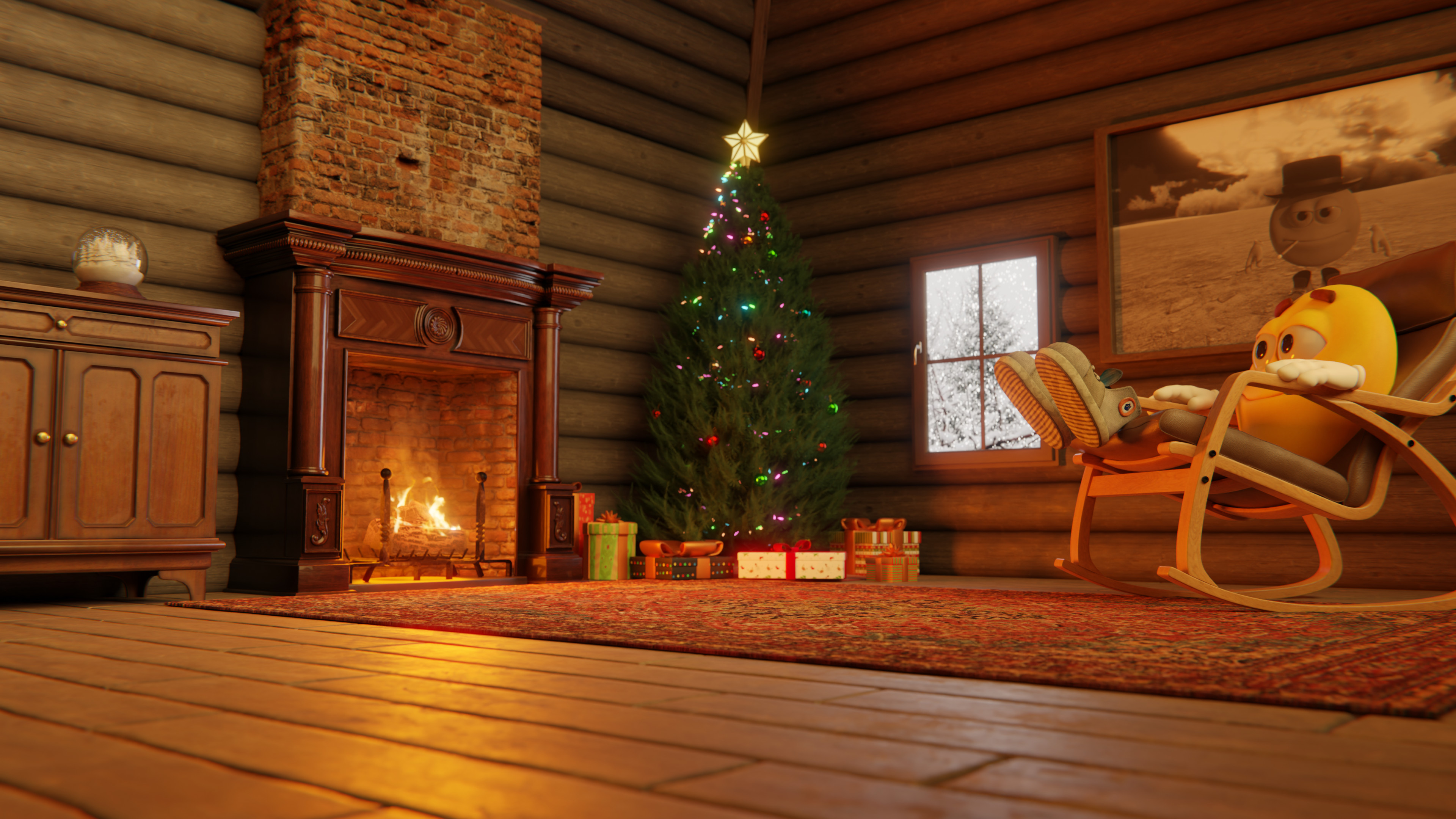 still render