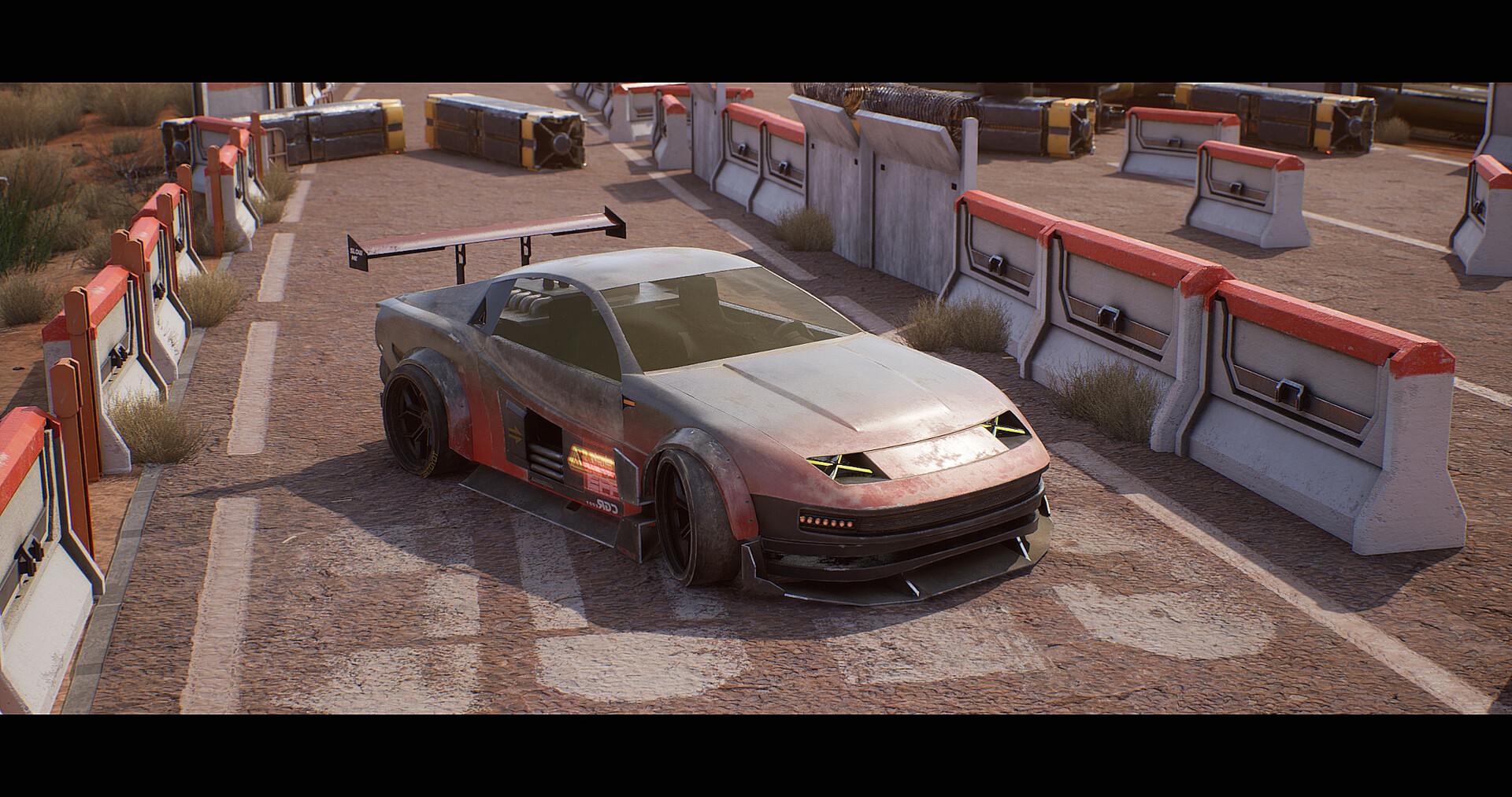 ArtStation - Cyberpunk Nissan 300 ZX turbo