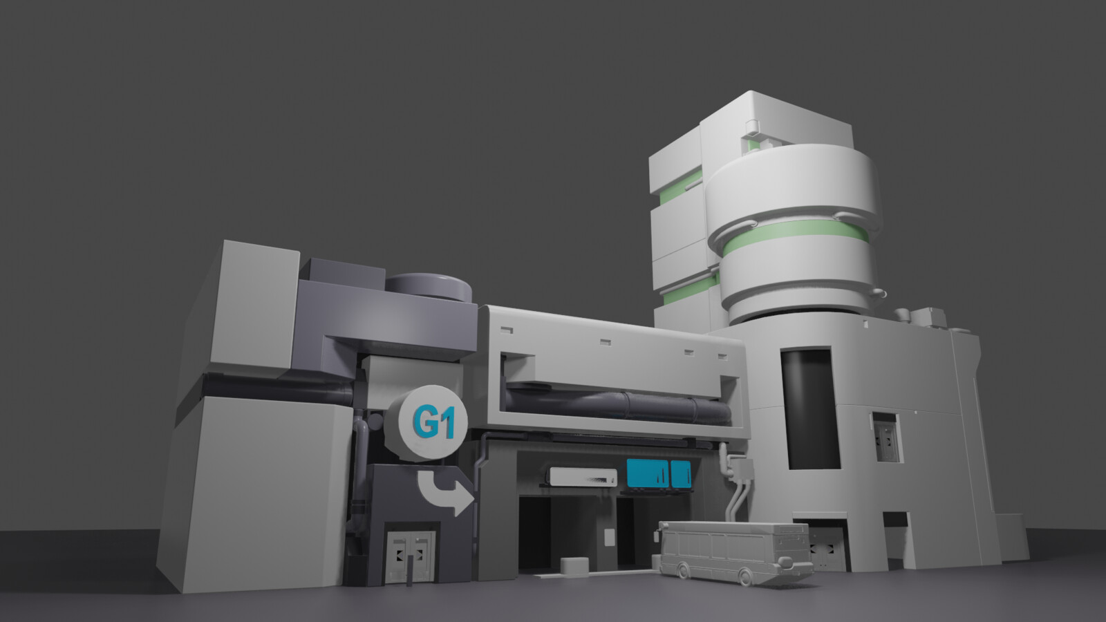 Model in Blender