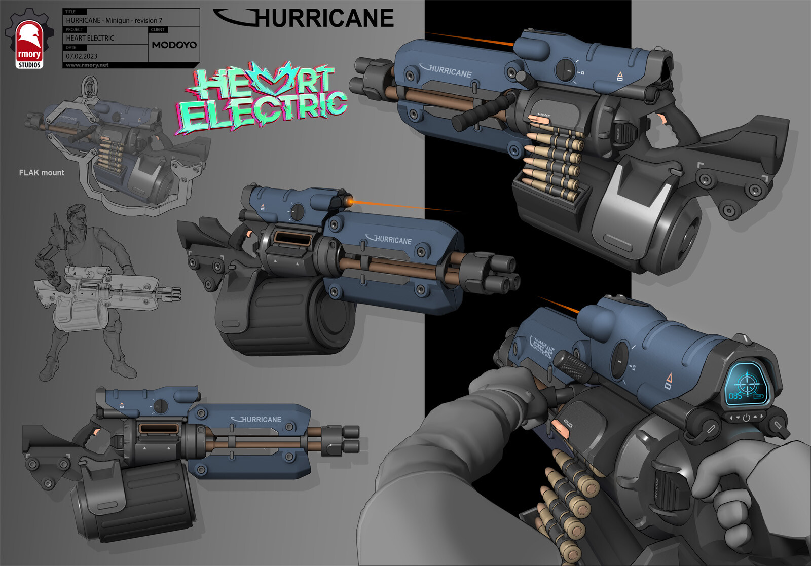 HEART ELECTRIC HURRICANE - rmory studios