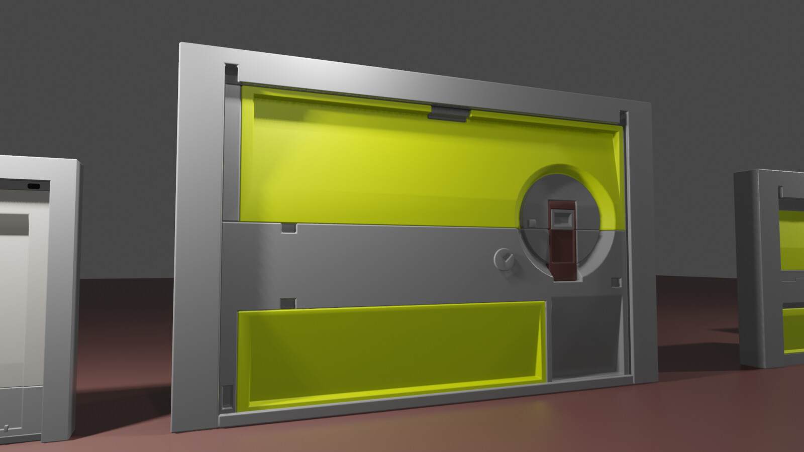 Model in blender