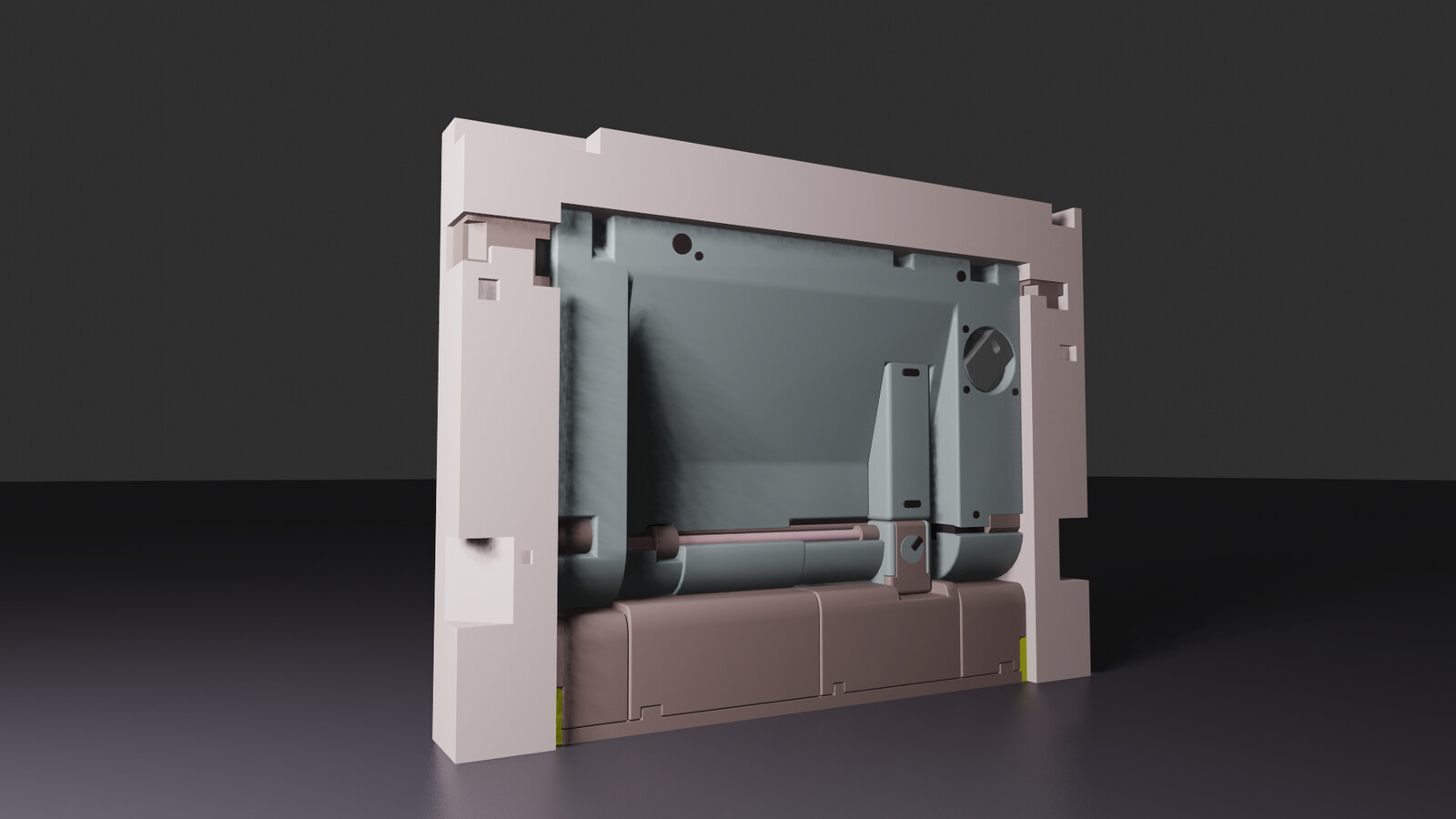 modeled in Blender