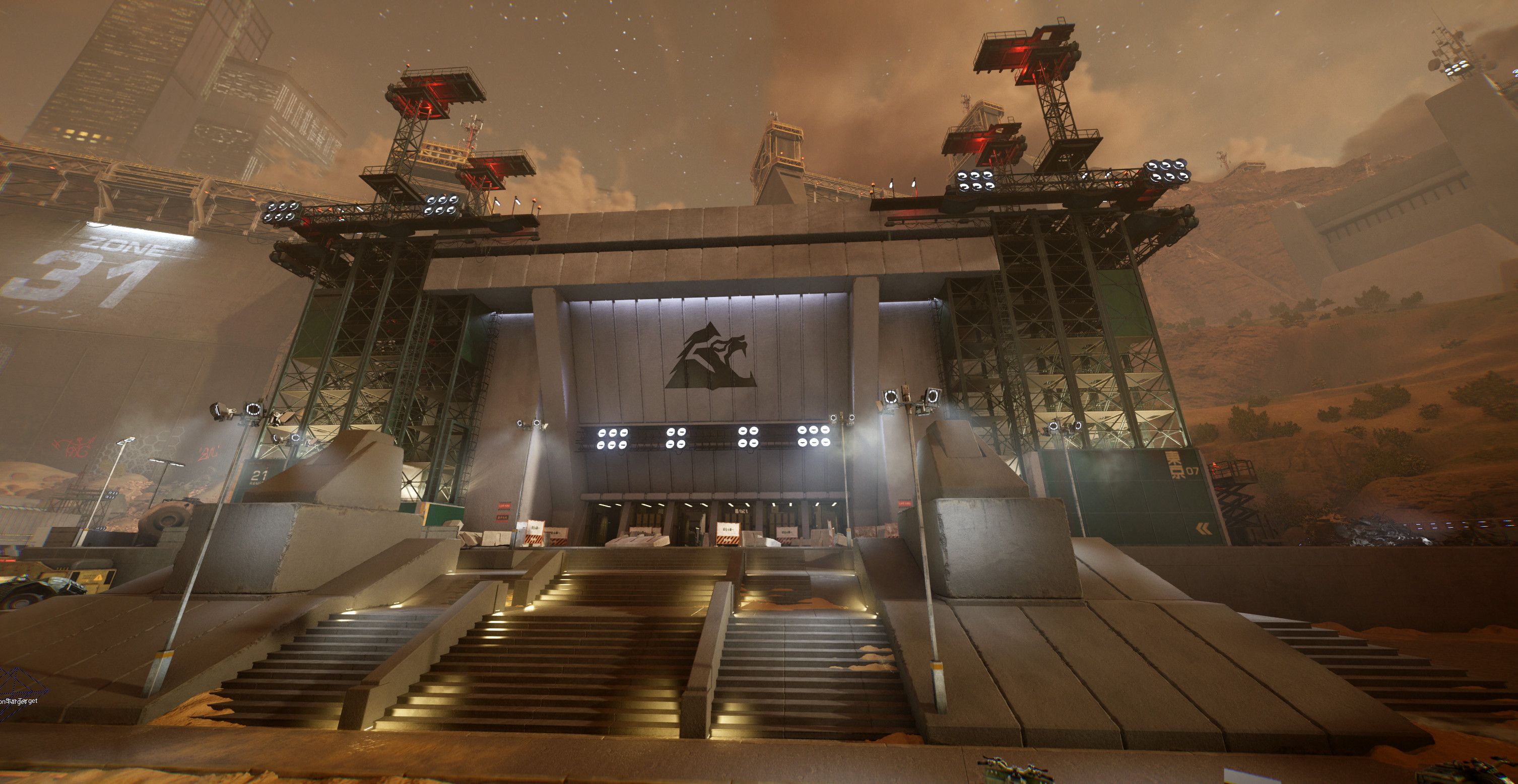 Main Facadde and Entrance of Shoothouse