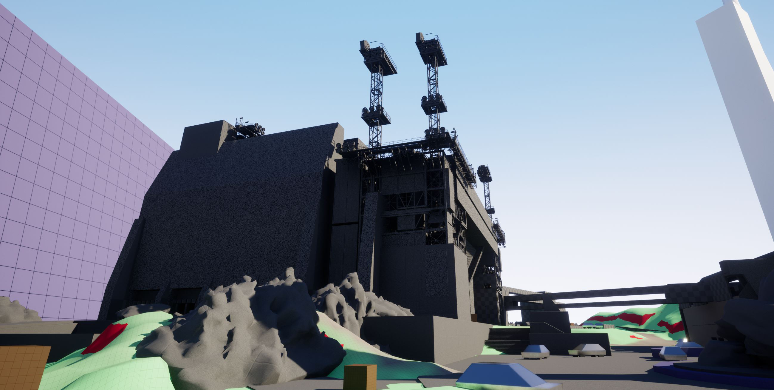 My blockout in Unreal