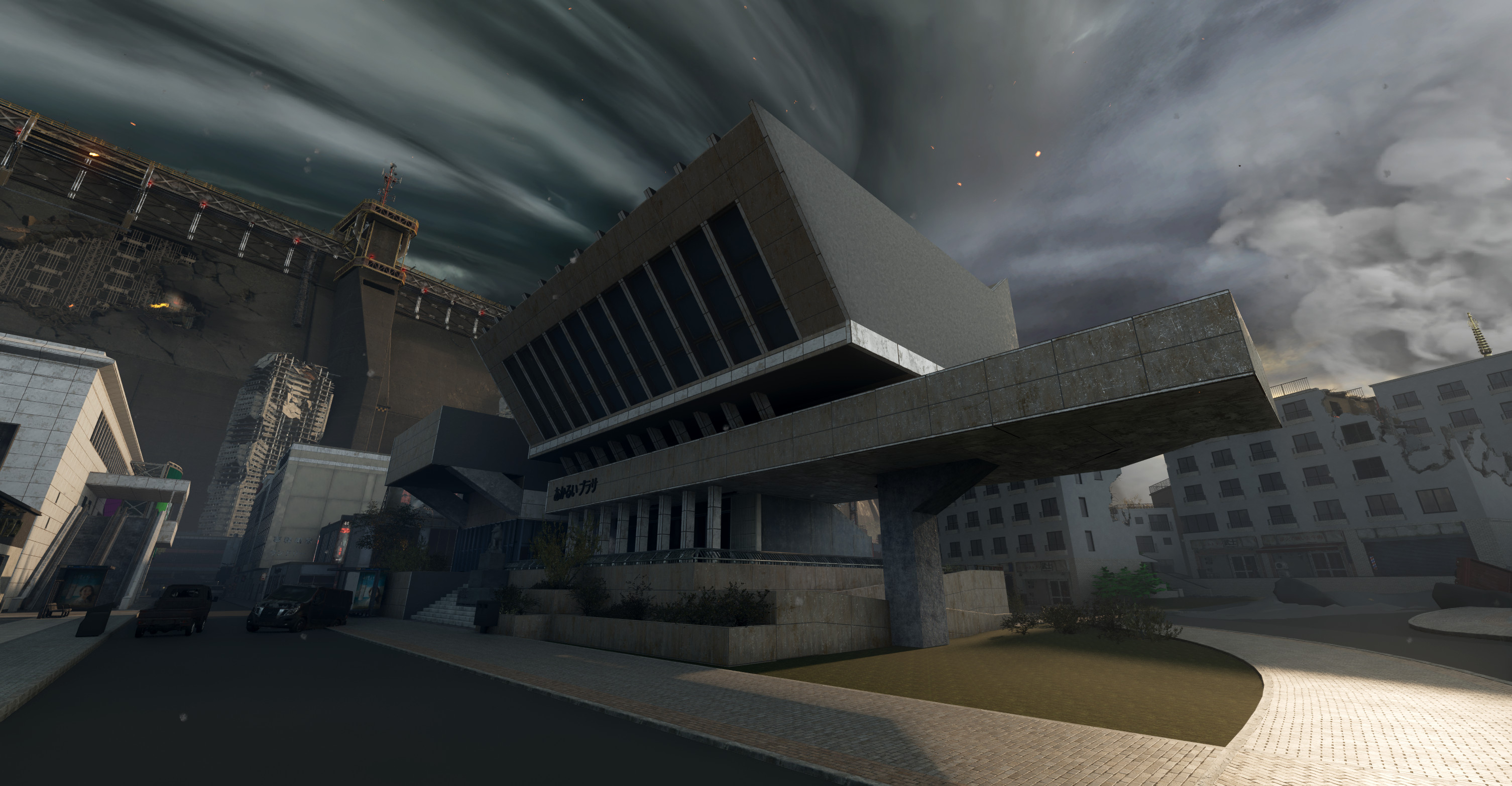 This is WIP, building still needs additional texturing and decals and the ground needs a lot of work. 