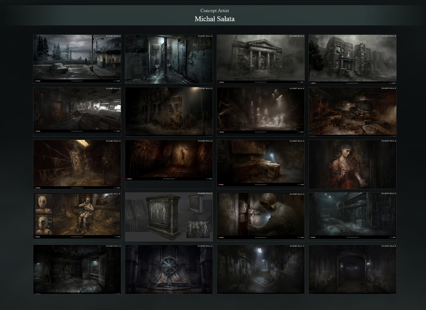 ART OF SILENT HIL SILENT HILL 2 | Digital Artbook