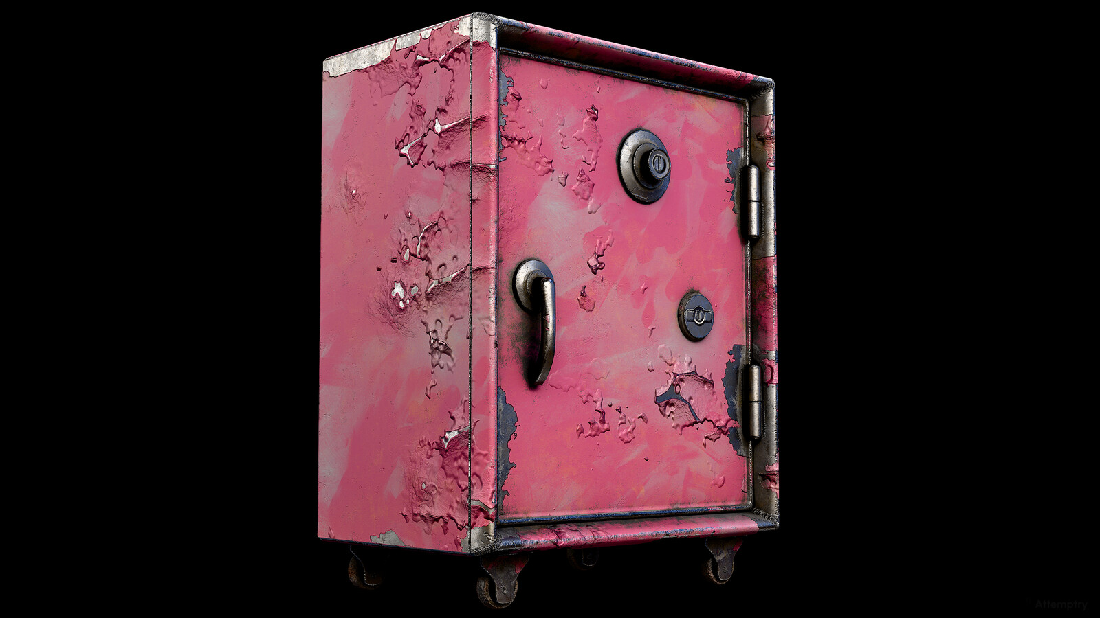 Vault box realistic model