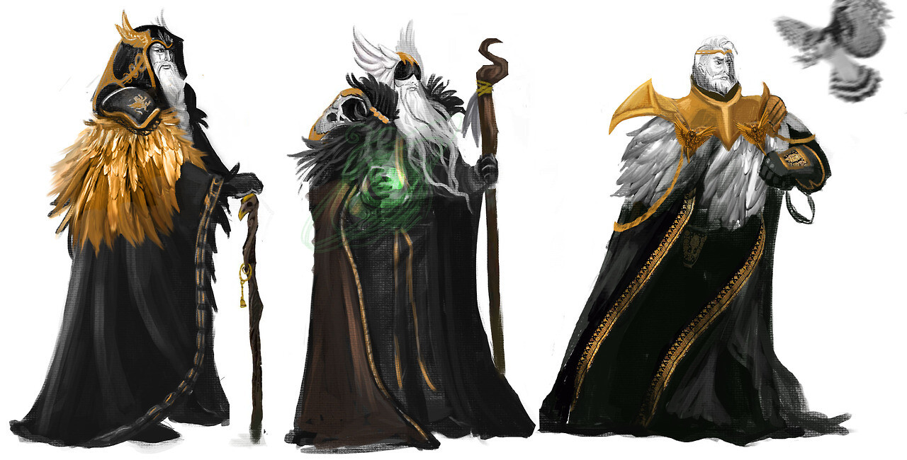 Concept Art: Gryphon Summoner