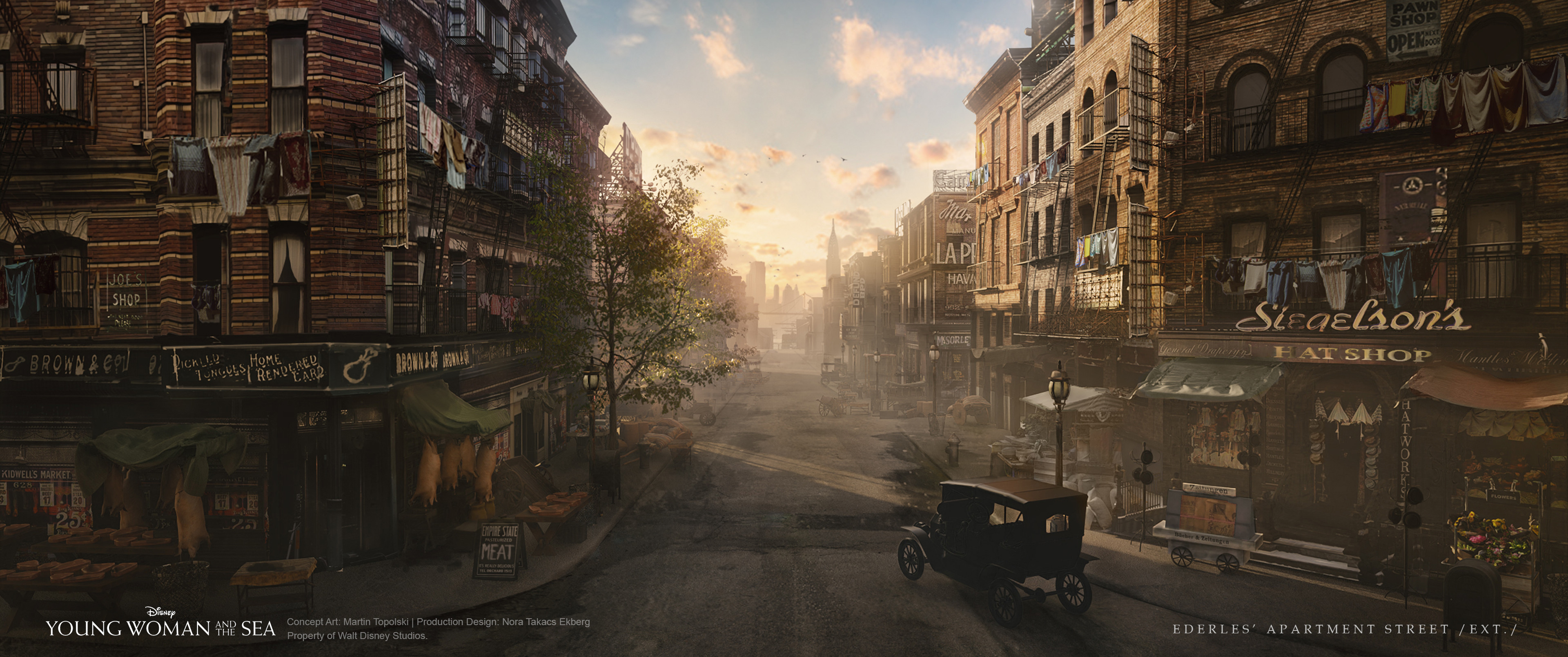 Ederles' Apartment Street /EXT./