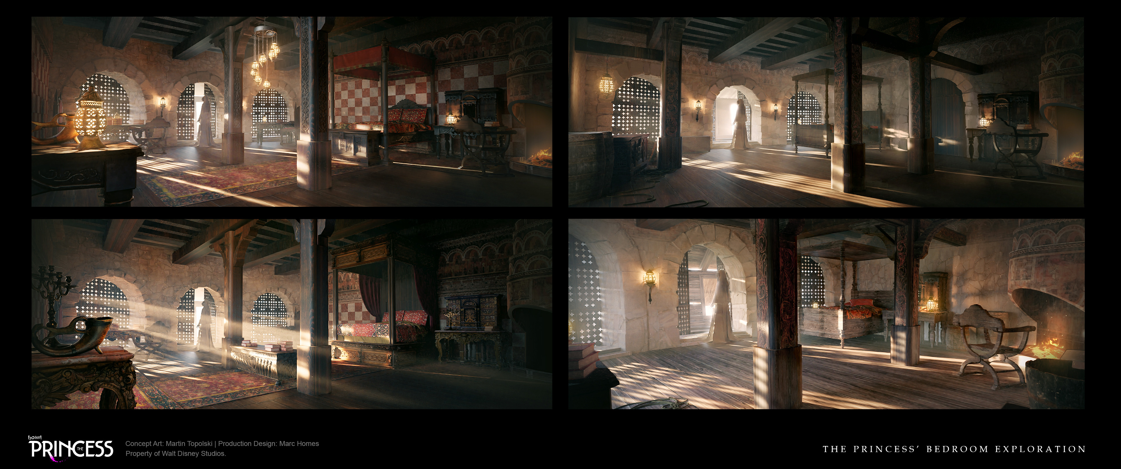 The Princess' Bedroom Exploration
