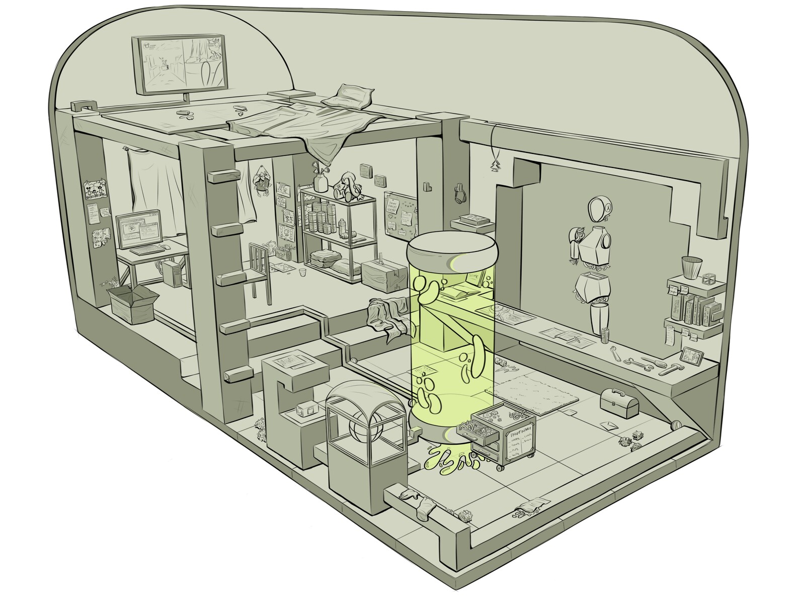 Incident Environment Cutaway