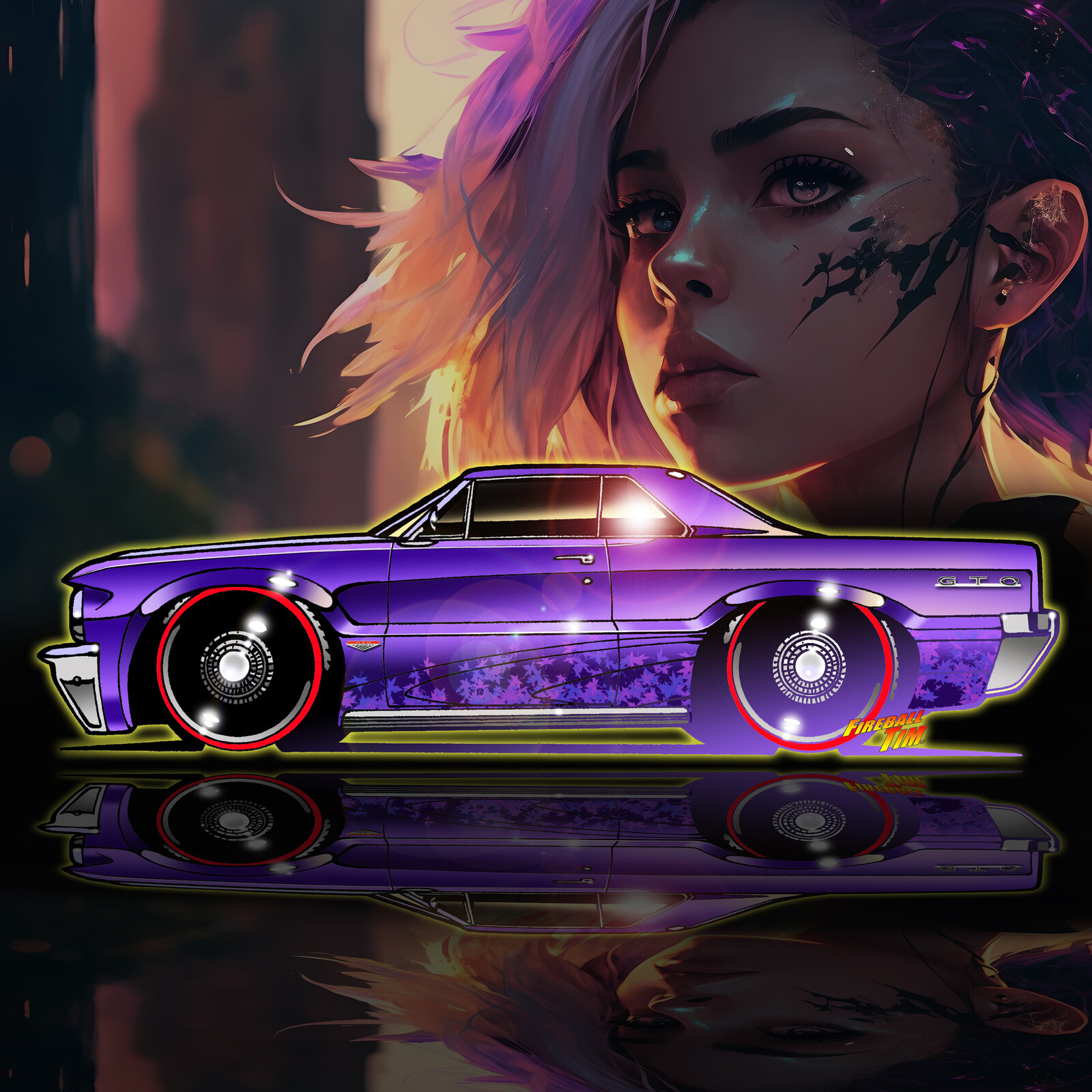 Pontiac GTO Art