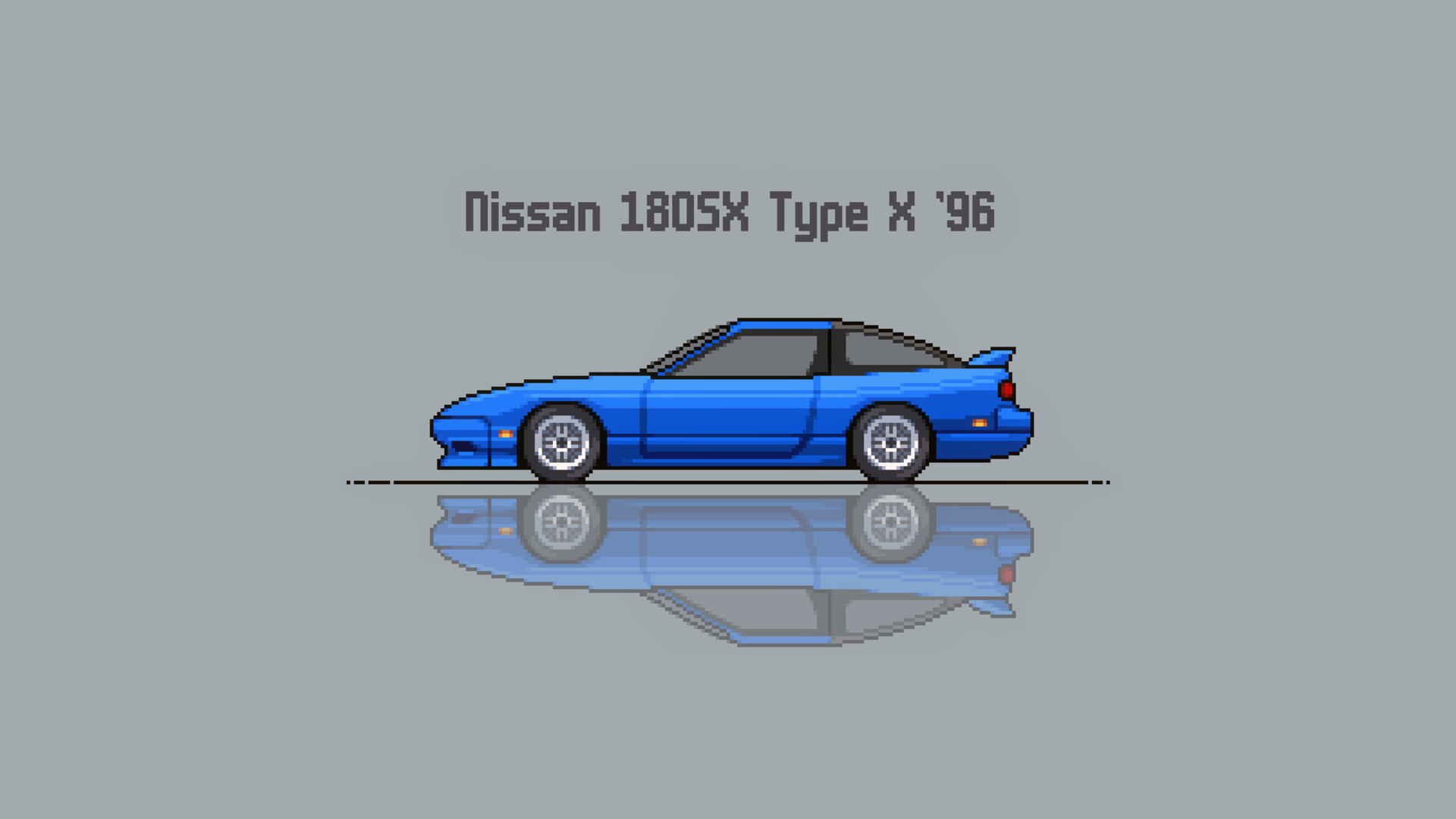 ArtStation - Nissan 180SX Type X '96