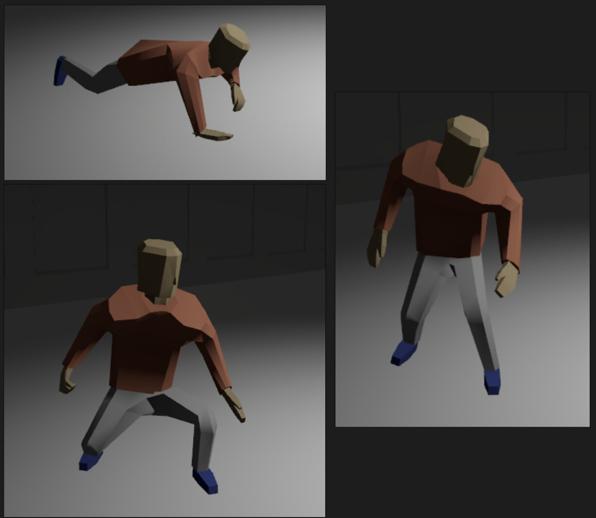 My Player Character model implemented in game.