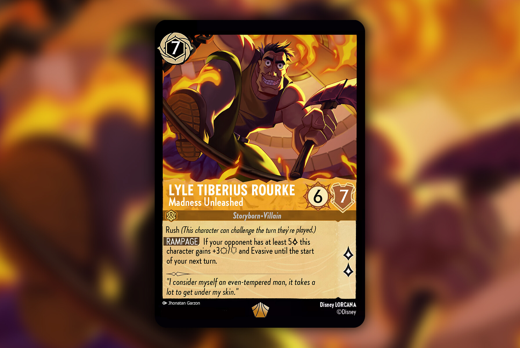 ArtStation - Fan art Disney Lorcana TCG - Lyle Tiberius Rourke ArtStation - Fan art Disney Lorcana TCG - Lyle Tiberius Rourke