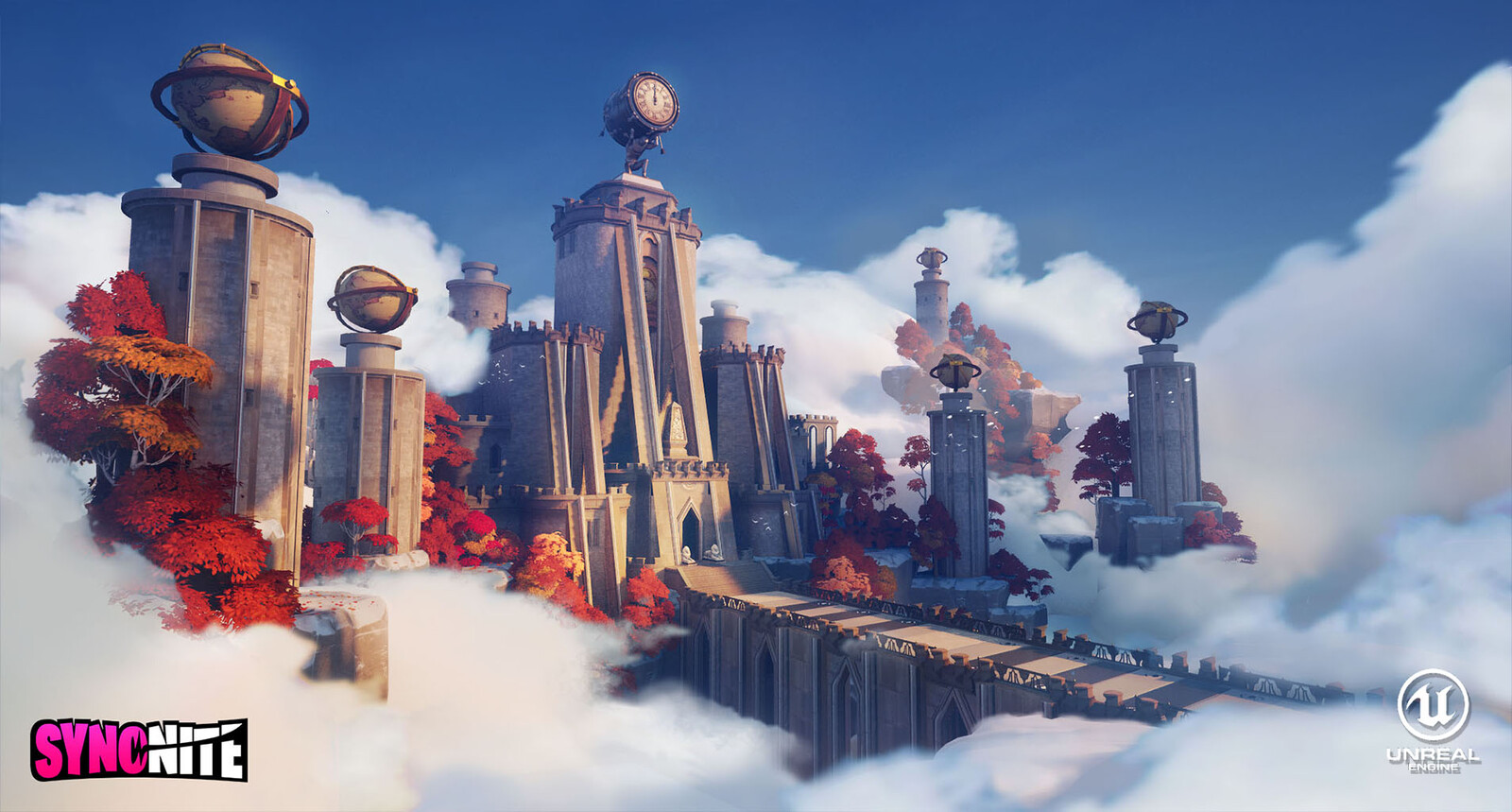 Syncnite Drum Level Environment Design