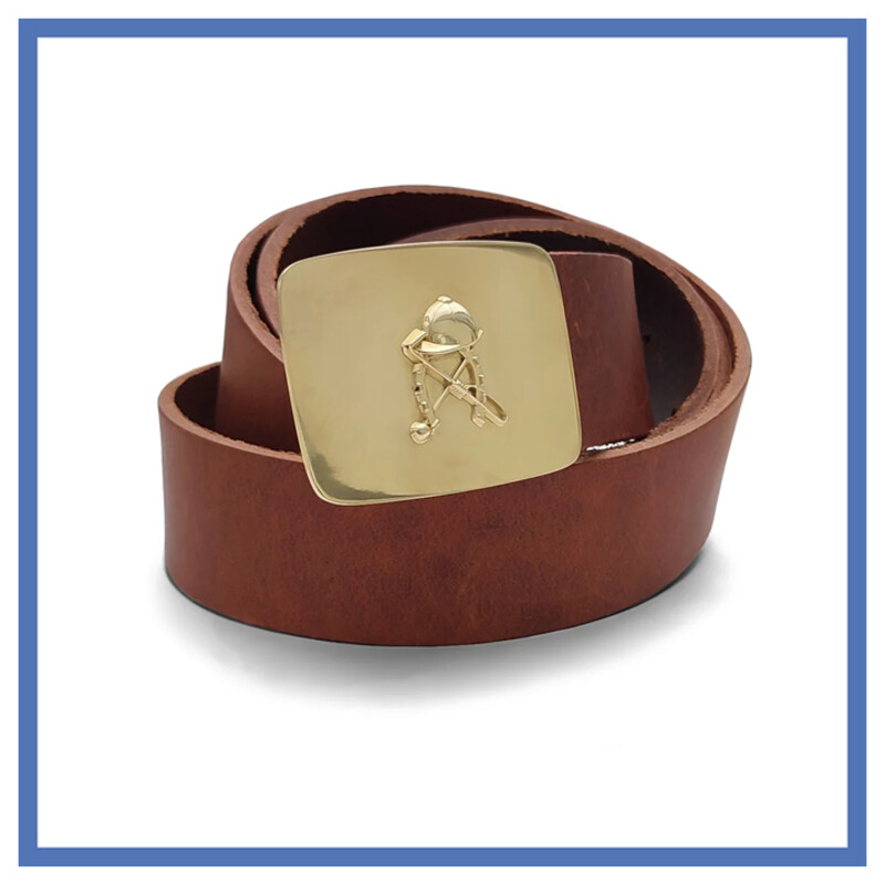 Jockey belt buckle jockey club