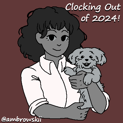 As a treat to the team that could also be possibly used for the game, I made this little animation loop of Celia hugging her dog.