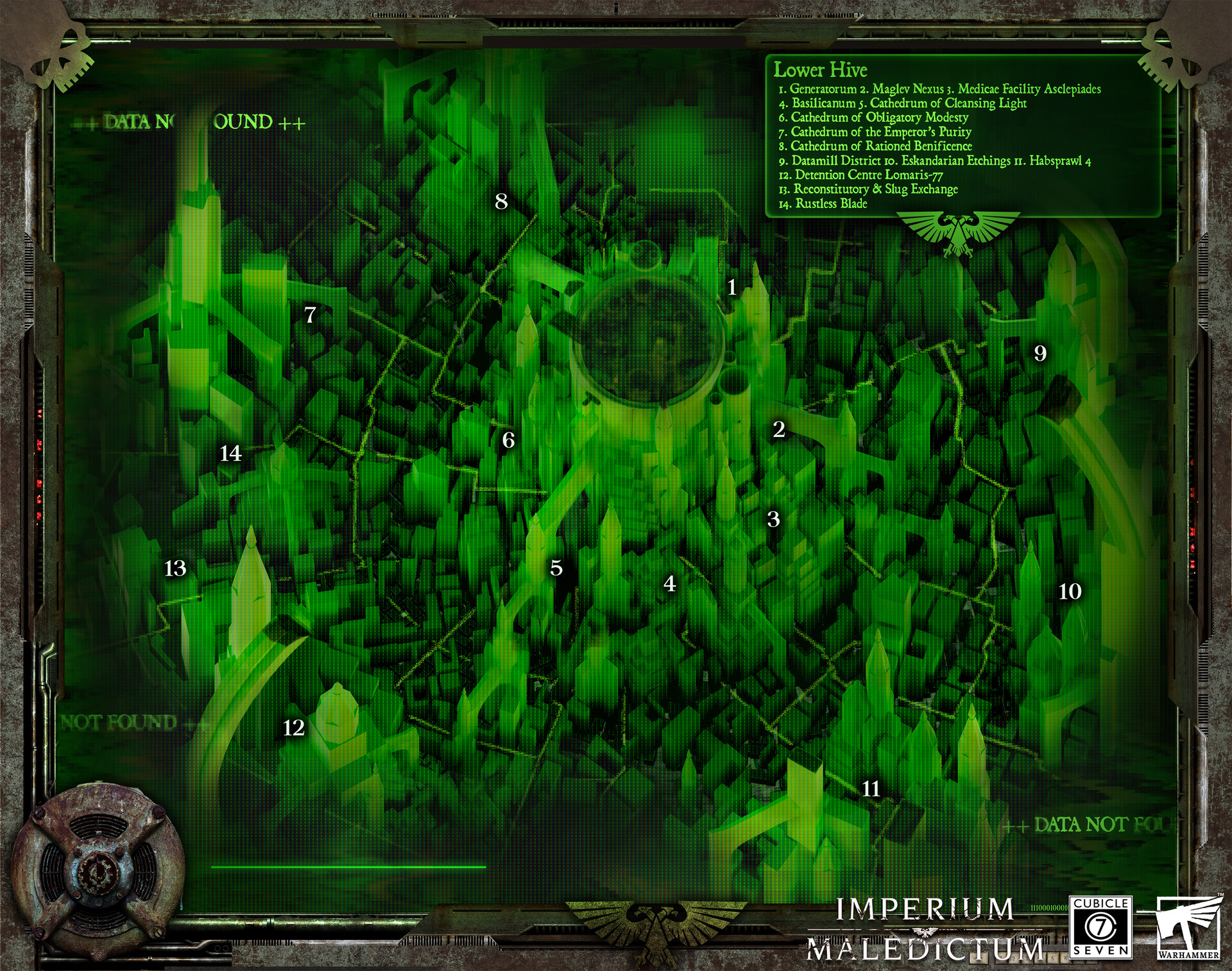 Felix Tisch - Imperium Maledictum Maps