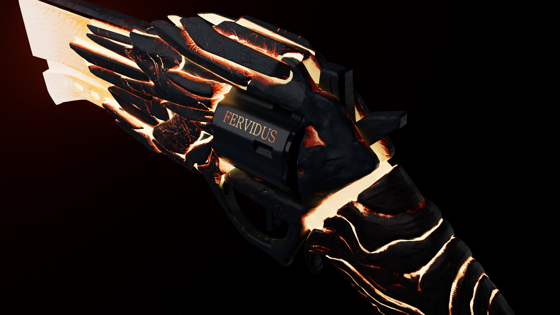 ArtStation - Lava Gun