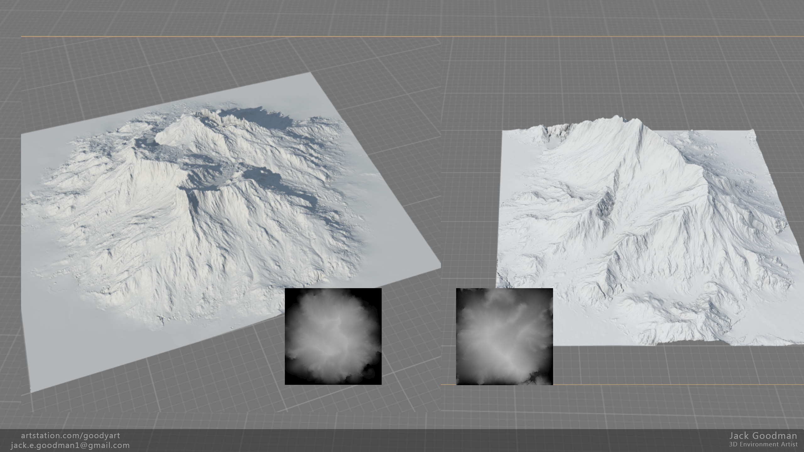 Gaea - Landscapes and Height map