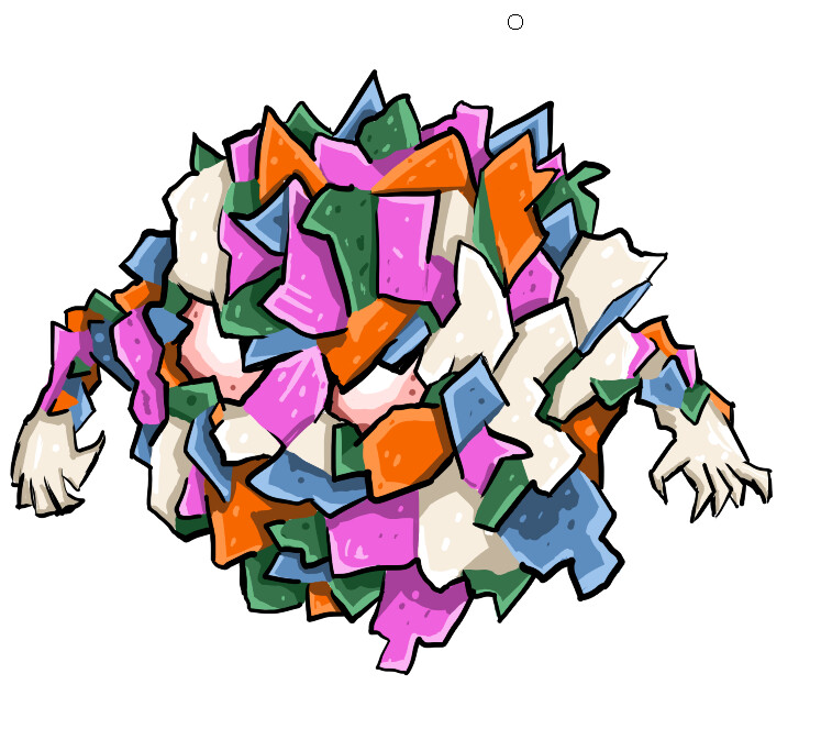 Fragment Cluster - Colour scheme 2