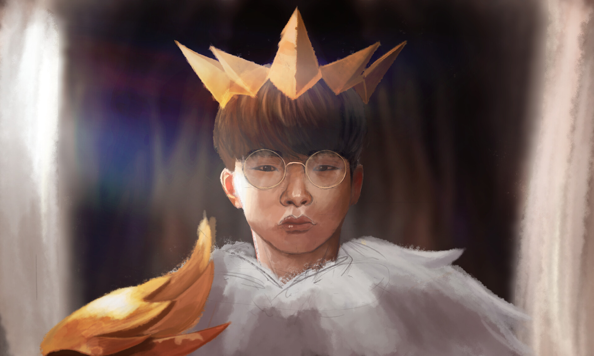 ArtStation - Heavy is the Crown - Faker
