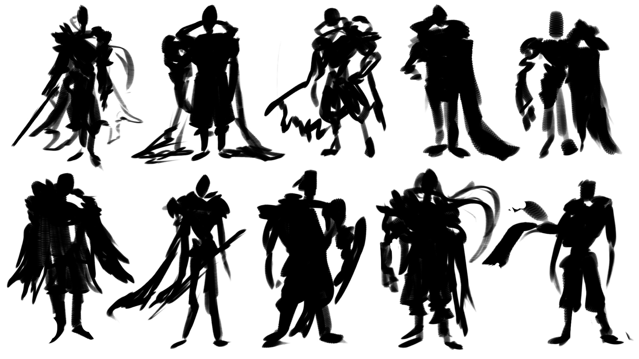 Sillhouette explorations