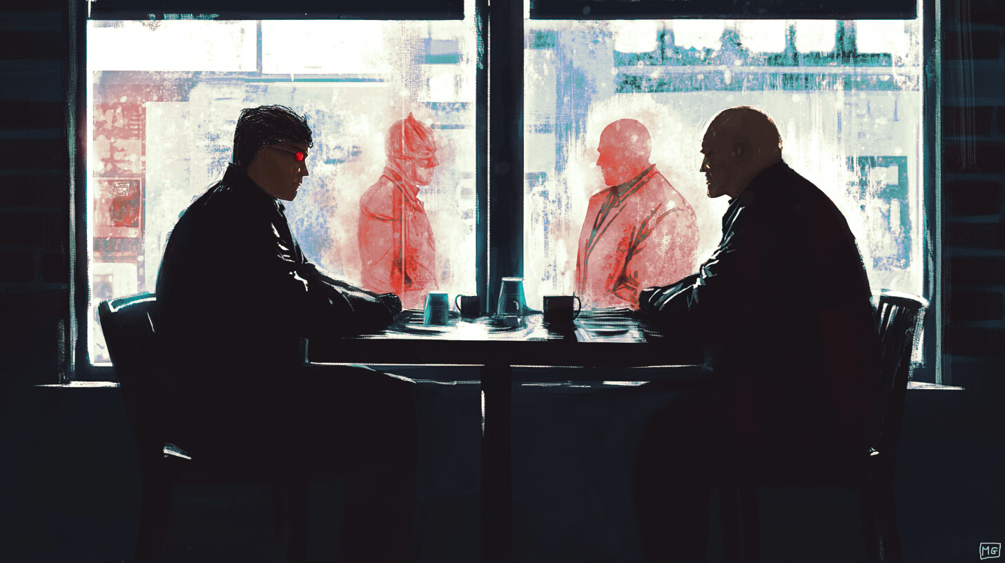 Daredevil - Matt Murdock and Wilson Fisk Meet