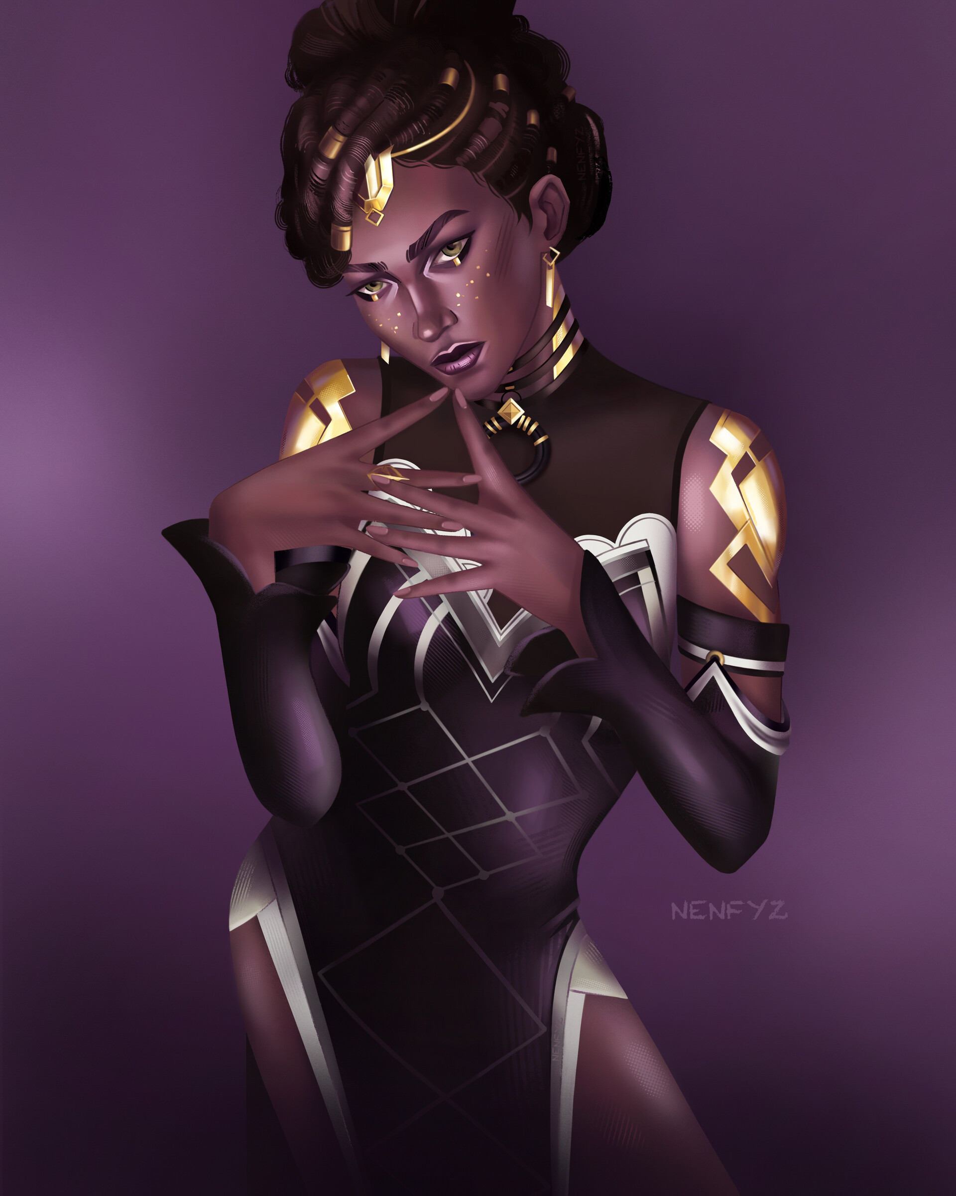 ArtStation - Mel Medarda – Arcane Fan Art