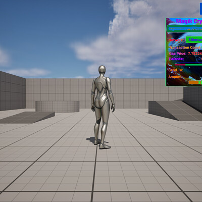 Magik Custom Crypto Wallet for any Unreal Engine application I develop.